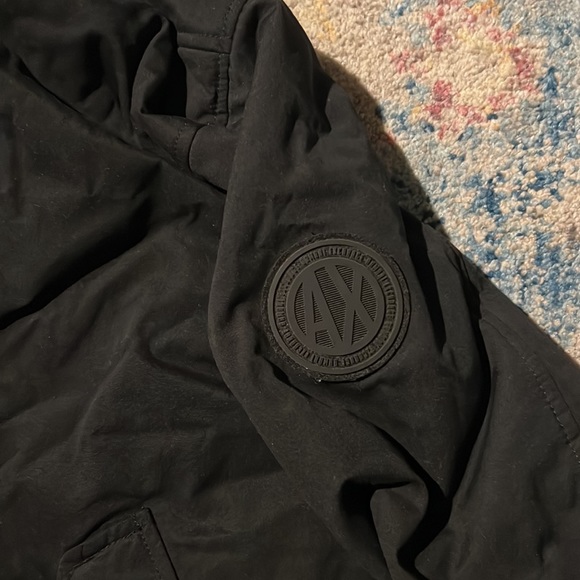 armani exchange 2 in 1 bomber jacket & vest - Picture 3 of 14